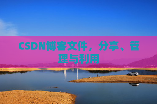 CSDN博客文件，分享、管理与利用